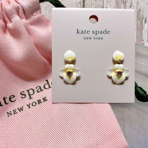 Kate Spade ♠️ Floral Drop Earrings
